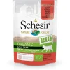 SCHESIR Sachet fraîcheur pour chat bio bœuf