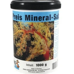 BLUE CORAL Sel minéral pour aquarium, qualité premium, PREIS AQUARISTIK - contenance 1kg