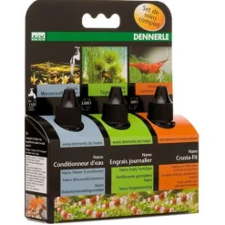 DENNERLE Set de soins complet pour aquarium nano, - format compact