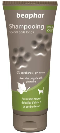 BEAPHAR Shampoing Prémium chats poils longs 200 ml
