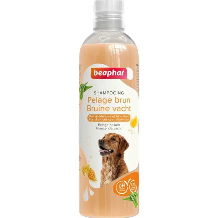 BEAPHAR Shampooing pour chien pelage brun - 250 ml