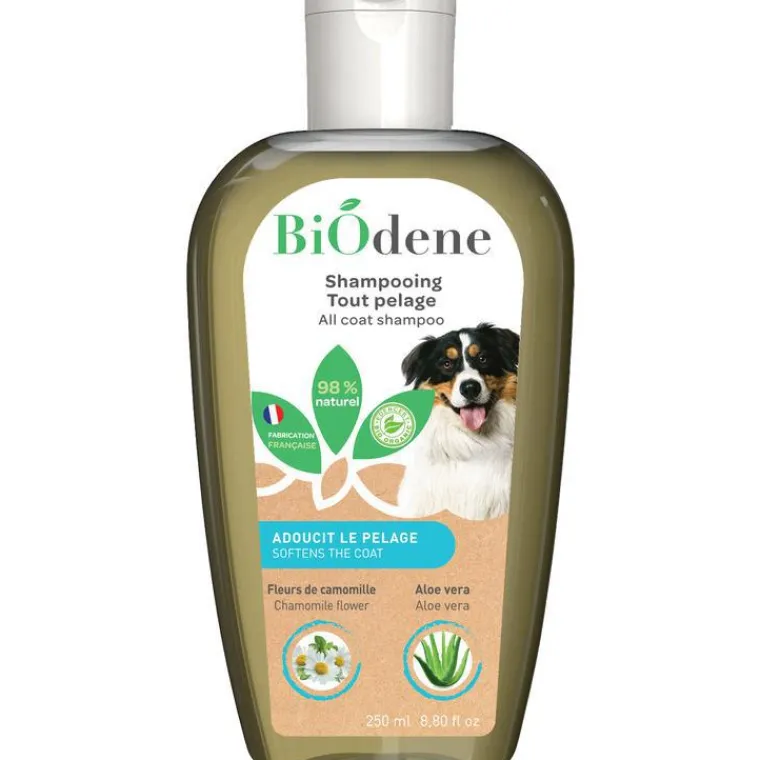 BIODENE Shampooing pour tout pelage bio 250 ml