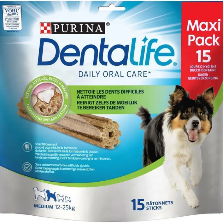 DENTALIFE Snack à mâcher Medium pour chien de taille moyenne 345 g