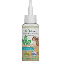 BIODENE Soin nettoyant oreilles pour chien et chat Biodène – 100 ml