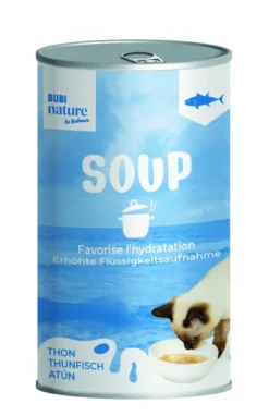 BUBIMEX Soupe pour chat au thon Bubi nature - 135 g