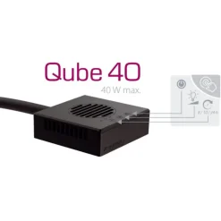 BLUE CORAL Spot LED pour aquarium d'eau de mer, 9000 K, AQUA MEDIC, modèle Qube 40