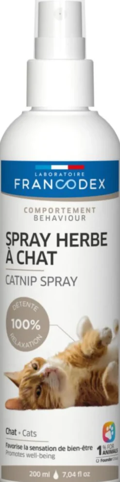 FRANCODEX Spray à l'herbe à chat 200 ml