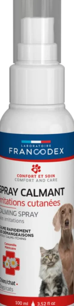 FRANCODEX Spray calmant pour chien et chat – 100 ml
