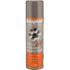 BEAPHAR Spray lustreur huile de Jojoba chiens 250 ml