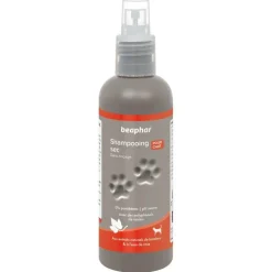 BEAPHAR Spray shampooing sec premium pour chat - 200 ml