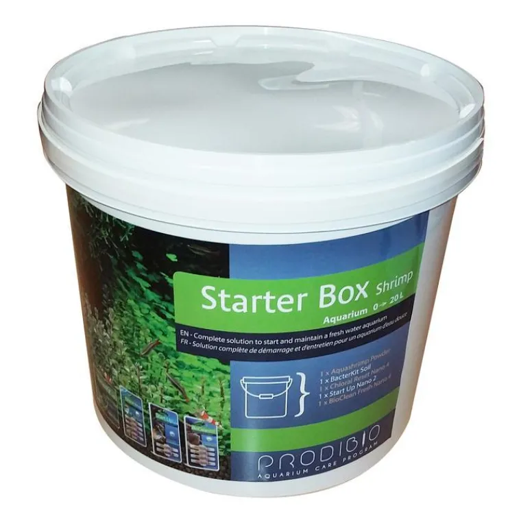 PRODIBIO Starter Box Shrimp Kit de de démarrage pour aquarium 20 litres