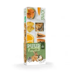 PUUR PAUZE Sticks puur orange et papaye pour rongeurs 110 g