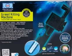 ANTINEA Stérilisateur UV 9W pour aquarium coloris noir