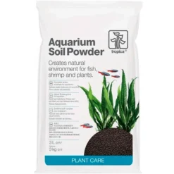 TROPICA Substrat d'aquarium en poudre, ultra-fertile, - 3L / 3kg