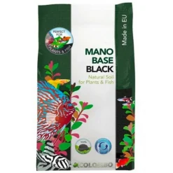 BLUE CORAL Substrat sol naturel manoBase noir, COLOMBO - 10L
