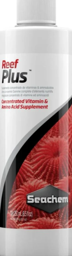 SEACHEM Supplément concentré pour aquarium récifal Reef Plus - 250 ml