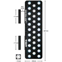 BLUE CORAL Support à boutures pour coraux 32 trous ARKA MyReef - espace optimisé
