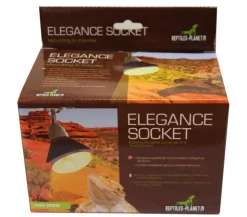 REPTILE PLANET Support de lampe pour terrarium coloris noir Élégance Socket