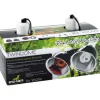 REPTILE PLANET Support pour éclairage et chauffage terrarium Twindome - Ø 14 x H 16 cm