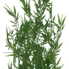 LABEO Suspension bambou verte en plastique 10 x 67 cm