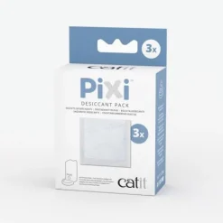 CATIT Tampons absorbeur d'humidité pour le distributeur de croquettes connecté pour chat Pixi Feeder - x 3