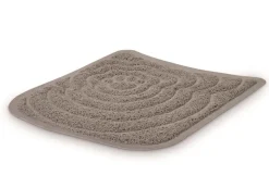 SAVIC Tapis pour maison de toilette d’angle Nestor Corner gris
