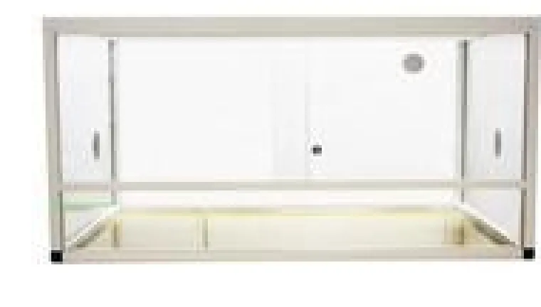 REPTILES PLANET Terrarium pour reptile coloris blanc en aluminium Reptile Planet Élégance – 100 x 45 x 50 cm