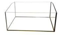REPTILES PLANET Terrarium pour tortue coloris noir Reptile Planet Aqua Terra – 60 x 40 x 28 cm