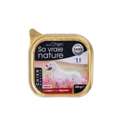 SA VRAIE NATURE Terrine pour chien au bœuf et aux légumes - 300 g