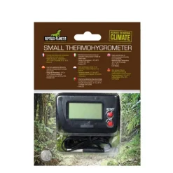 REPTILE PLANET Thermo-hygromètre pour terrarium coloris noir - Taille S