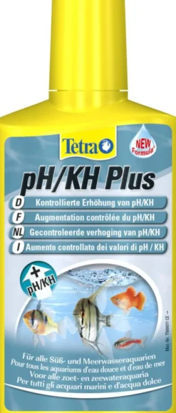 TETRA Traitement pour aquarium augmenter dureté carbonatée pH/KH Plus - 250 ml