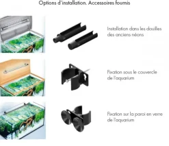 BLUE CORAL Tube LED aquarium polyvalent, eco-énergétique TETRA LightWave Set 520 - 18W