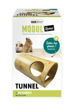 HAMIFORM Tunnel bambou pour lapin Modul'home Closeau
