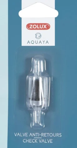 ZOLUX Valve anti-retours pour aquarium coloris transparent Aquaya