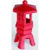 SUPERFISH Zen Déco Lantern Rouge Résine 8,5x8,5x16 cm